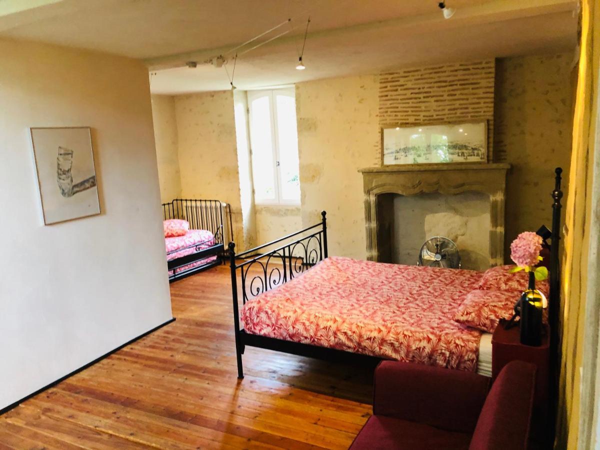 Maison D'Hotes Rouge Bordeaux Auros Екстериор снимка