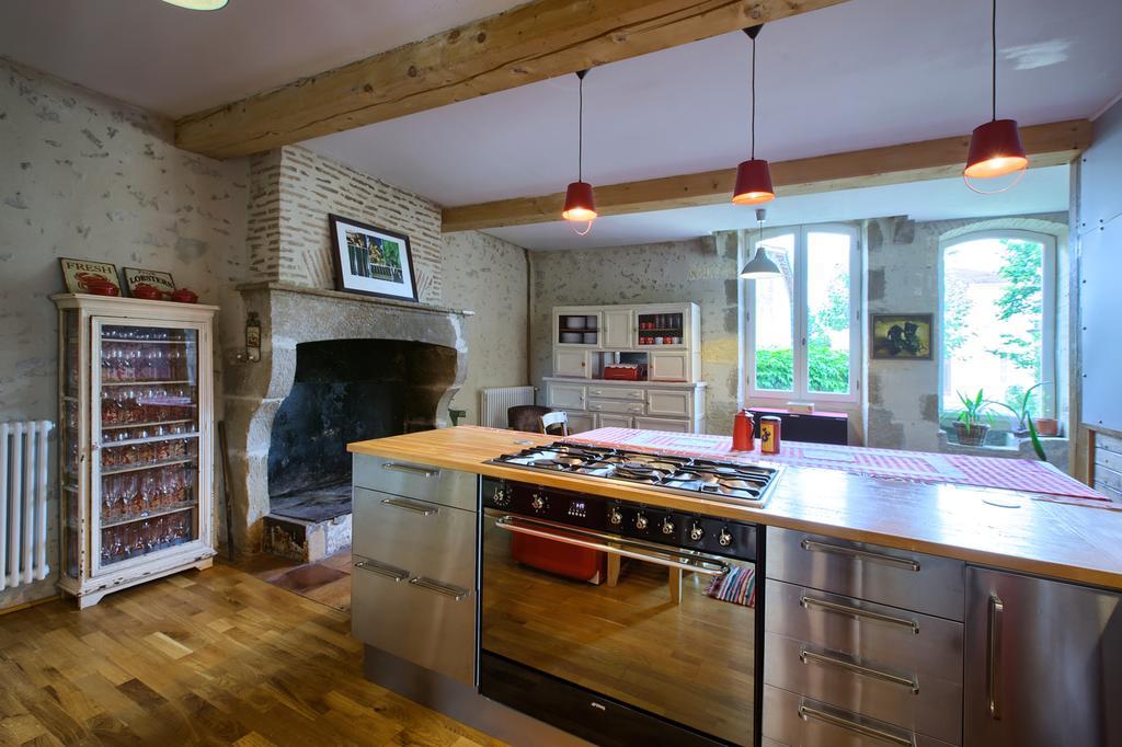 Maison D'Hotes Rouge Bordeaux Auros Екстериор снимка