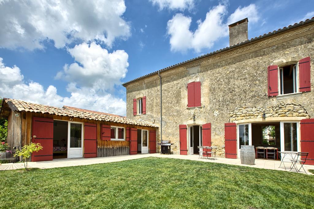 Maison D'Hotes Rouge Bordeaux Auros Екстериор снимка
